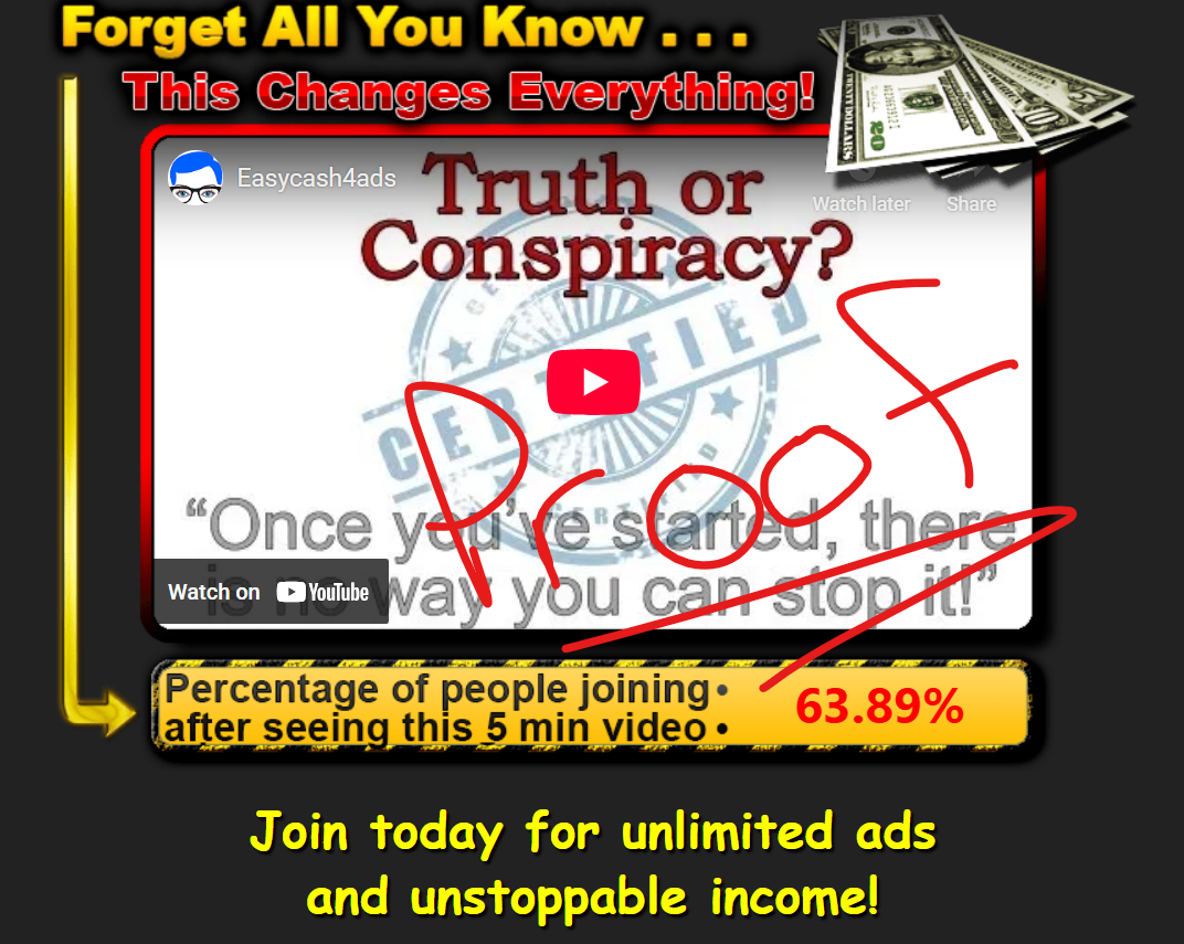 EasyCash4Ads Payment Proof (Ads + Passive Income)