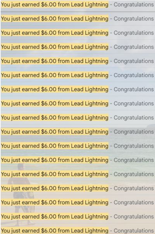 How To Generate $6 Commissions with Lead Lightning